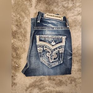 Rock Revival Peachy- High Rise Fit